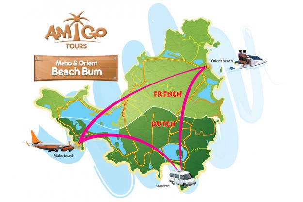 Maho + Orient Beach Bum Itinerary